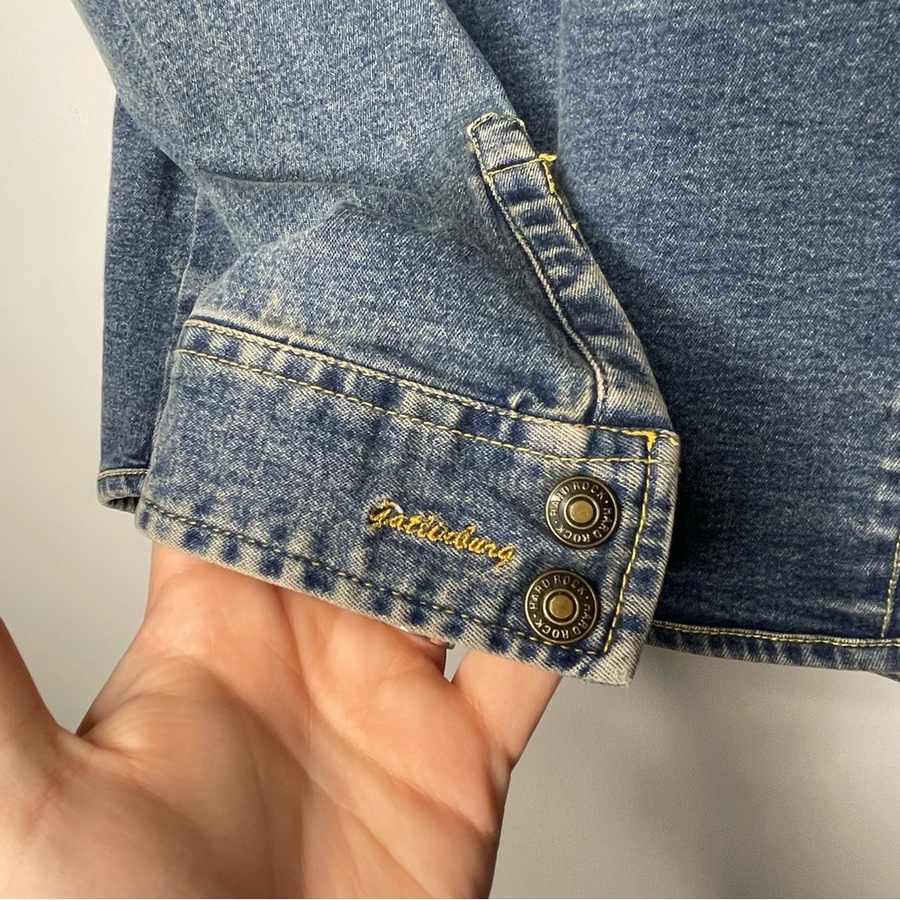 Hard Rock Cafe Authentic Vintage Gatlinburg Denim Jacket‎ (Medium) - Picture 6 of 8